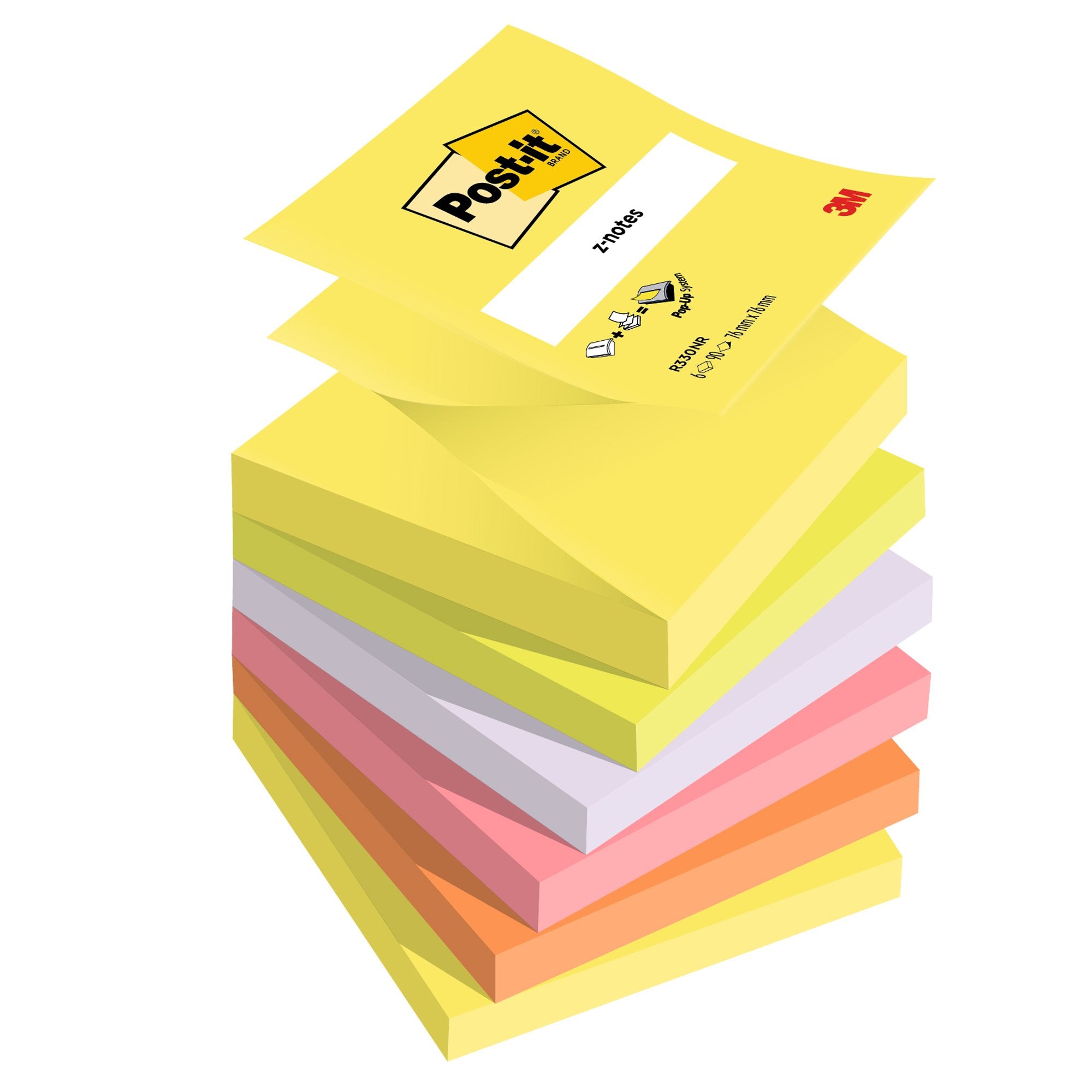 post-it-blocco-super-sticky-z-notes-76x76mm-100fg-r330-nr-neon