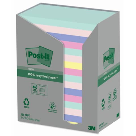 post-it-foglietti-post-it-notes-76x127-mm-carta-riciclata-assortiti-conf-torre-16-blocchetti-100-ff-655-1rpt