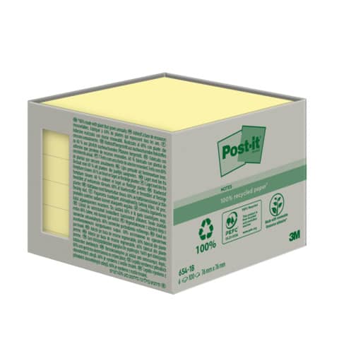 post-it-foglietti-riposizionabili-post-it-carta-riciclata-giallo-canary-76x76-mm-6-blocchetti-100-ff