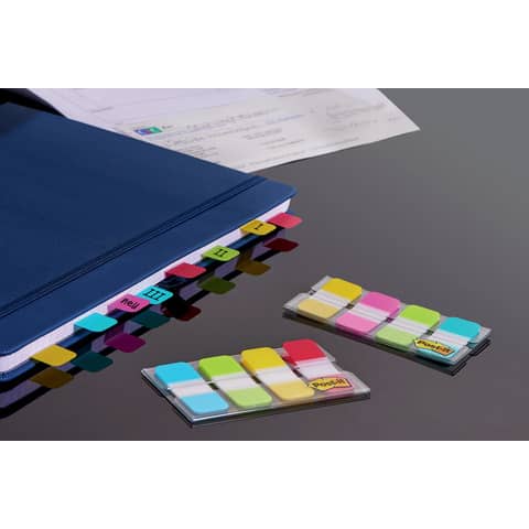post-it-index-segnapagina-removibili-post-it-index-strong-mini-dispenser-4-blocchetti-10-ff-turchese-lime-giallo-rosso