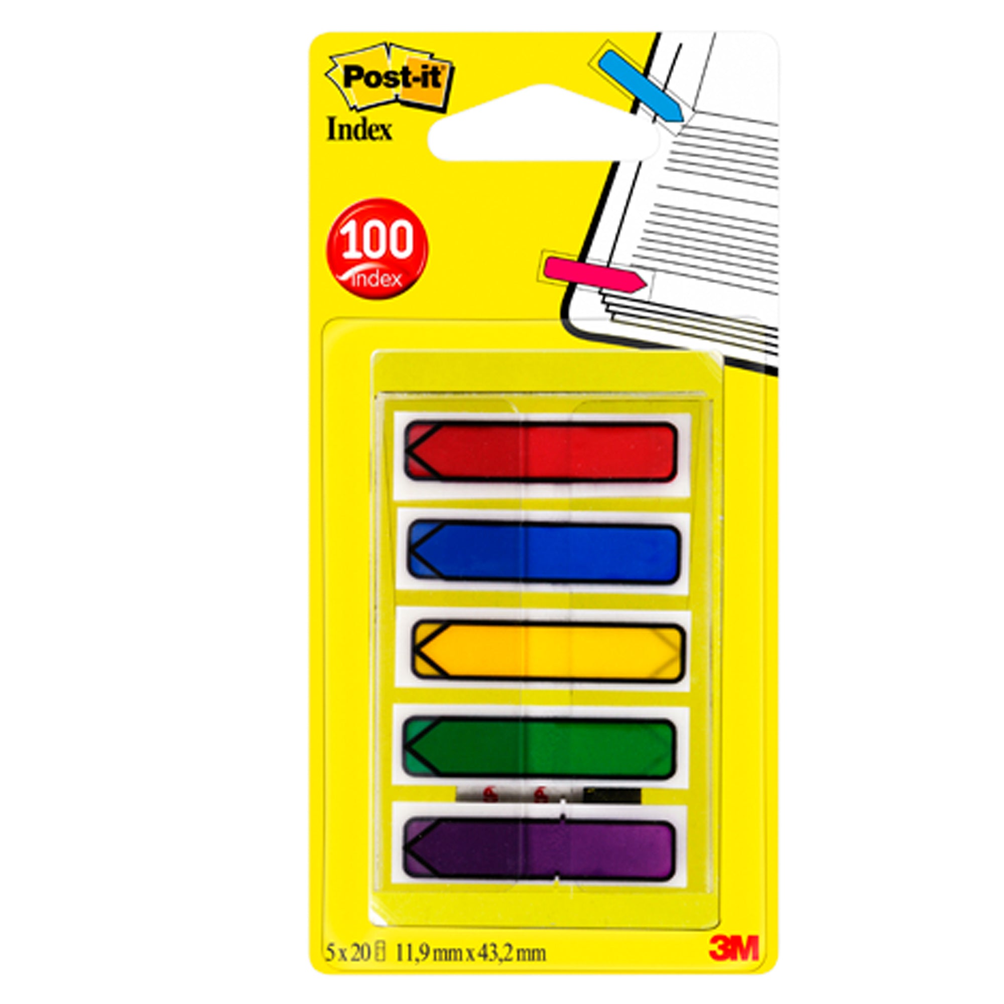 post-it-miniset-100-index-684-4arr1eu-formato-freccia