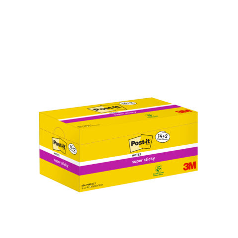 post-it-super-sticky-foglietti-post-it-super-sticky-giallo-canary-cf-14-blocchetti-2-gratis-90-ff-654-p16sscy-eu