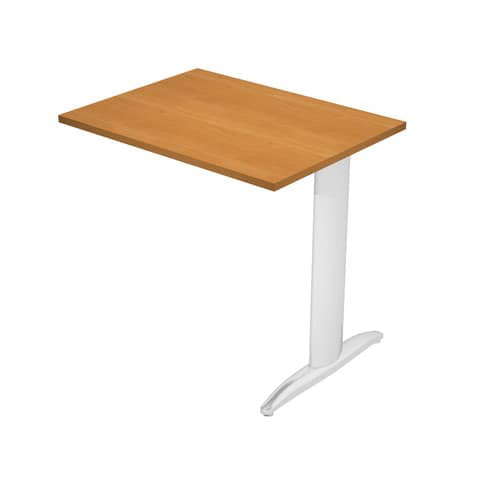 presto-allungo-diretto-fianco-metal-t-80x60xh-72-cm-noce-chiaro-gamba-verniciata-effetto-cromato-