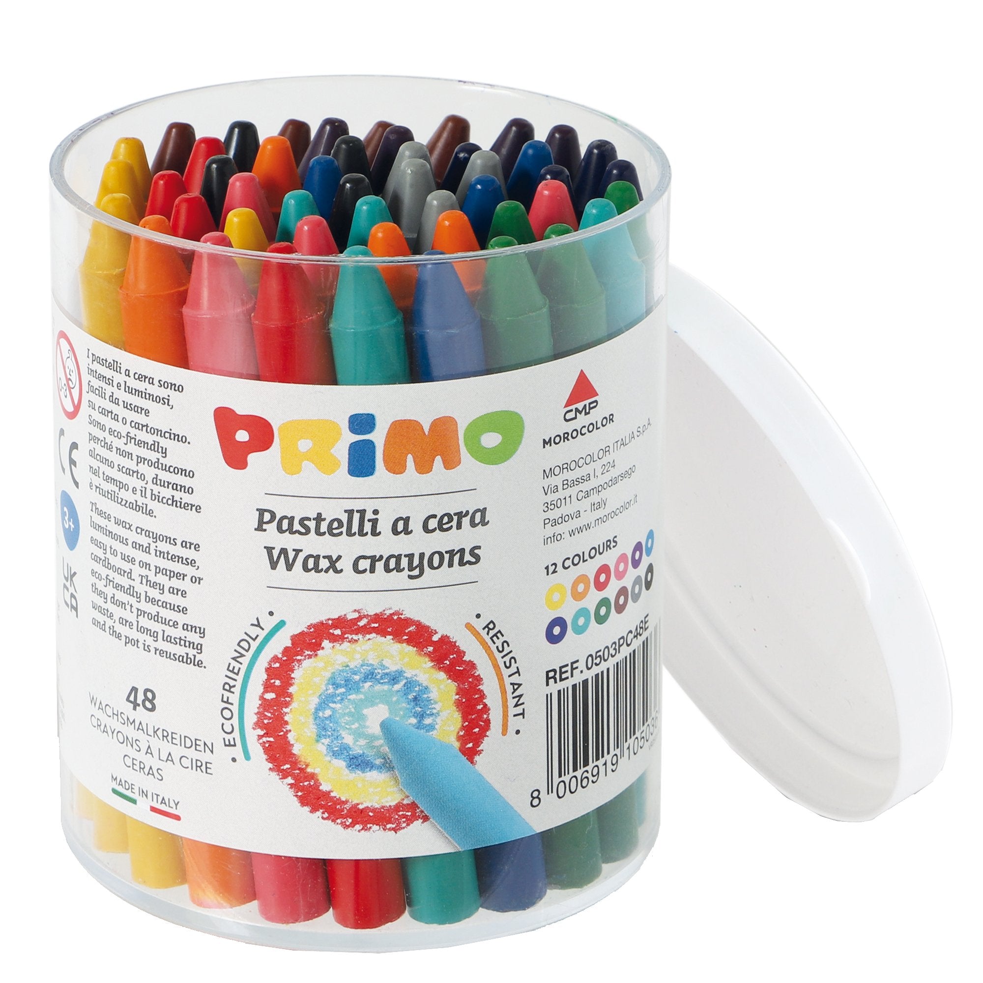 primo-morocolor-barattolo-48-pastelli-cera-d9mm-x-85mm-primo