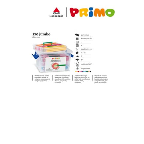primo-valigetta-120-matite-maxi-12-colori-assortiti-511maxi120