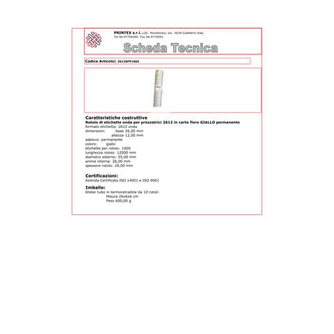 printex-rotolo-1000-etichette-prezzatrice-sagomate-26x12-mm-giallo-remov-conf-10-rotoli-2612sfr10gi