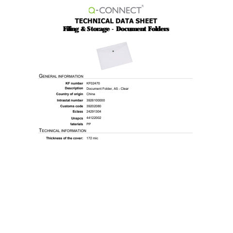 q-connect-busta-portadocumenti-bottone-a5-pp-trasparente-kf02470