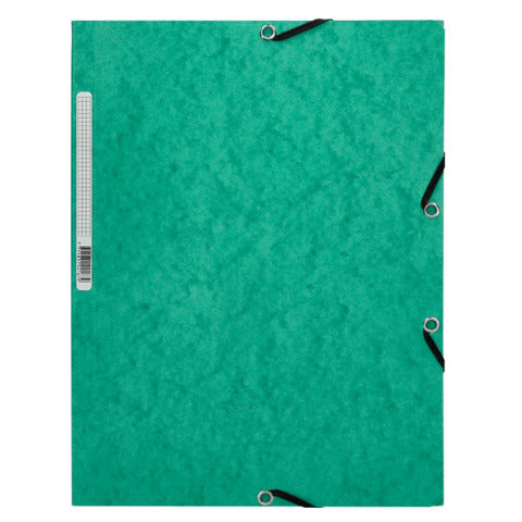 q-connect-cartellina-3-lembi-elastico-24-3x32-cm-cartoncino-manilla-375-g-mq-verde-kf02168