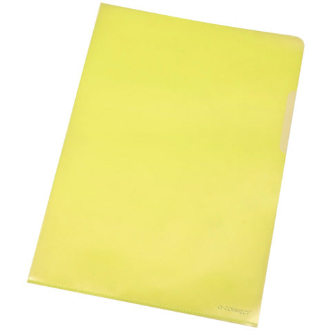 q-connect-cartelline-l-a4-ppl-giallo-conf-100-pz-kf00308