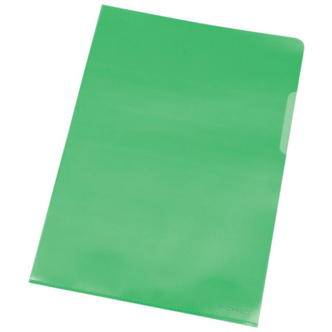 q-connect-cartelline-l-a4-ppl-verde-conf-100-pz-kf00309