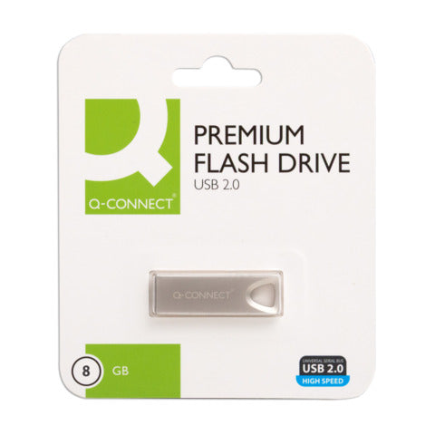 q-connect-chiavetta-usb-2-0-premium-argento-8-gb-kf11478