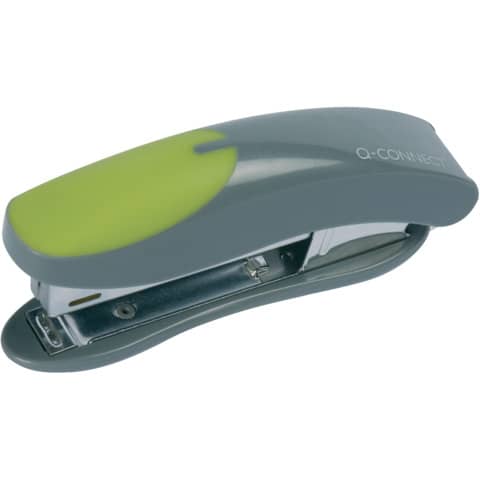 q-connect-cucitrice-fino-12-fogli-grigio-verde-kf00991