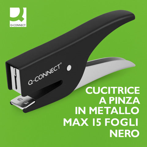 q-connect-cucitrice-pinza-metallo-max-15-fogli-nero-kf14381