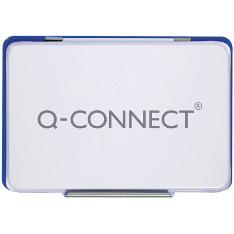 q-connect-cuscinetto-timbri-11x7-cm-blu-kf25209