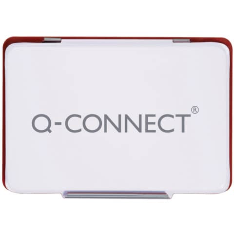 q-connect-cuscinetto-timbri-11x7-cm-rosso-kf25212