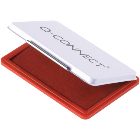 q-connect-cuscinetto-timbri-11x7-cm-rosso-kf25212