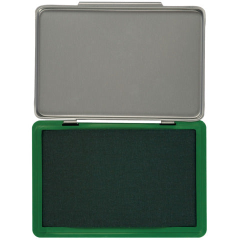 q-connect-cuscinetto-timbri-11x7-cm-verde-kf25210