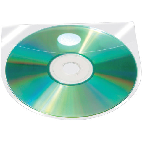 q-connect-custodia-autoadesiva-cd-dvd-12-6x12-6-cm-trasparente-conf-10-pezzi-kf27032