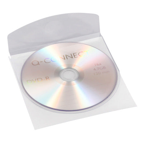 q-connect-custodia-autoadesiva-cd-dvd-12-6x12-6-cm-trasparente-conf-10-pezzi-kf27032