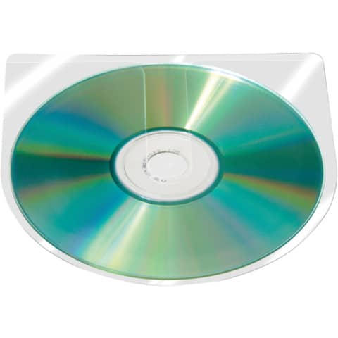 q-connect-custodia-autoadesiva-cd-dvd-12-6x12-6-cm-trasparente-conf-100-pezzi-kf27031