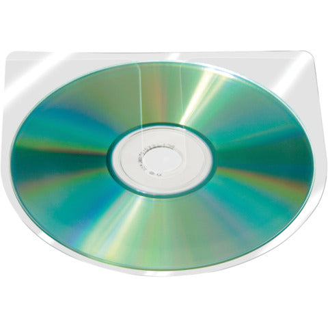 q-connect-custodia-autoadesiva-cd-dvd-12-6x12-6-cm-trasparente-conf-100-pezzi-kf27031