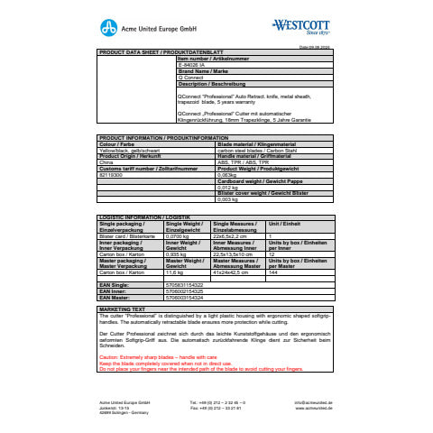 q-connect-cutter-lama-6-cm-scatto-blister-giallo-nero-kf15432