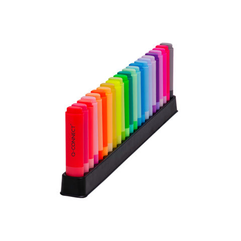 q-connect-desk-set-evidenziatori-pastel-1-5-5-mm-colori-pastello-assortiti-conf-23-pezzi-kf17782
