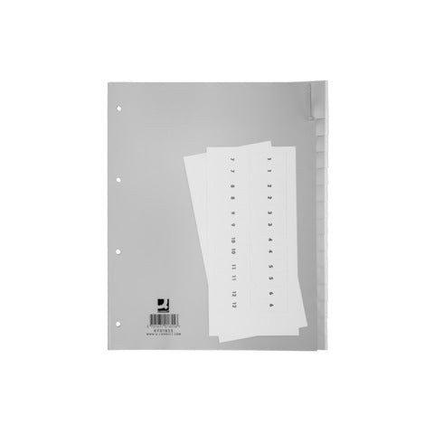 q-connect-divisore-neutro-grigio-xl-24x29-7-cm-ppl-15-fogli-kf01855
