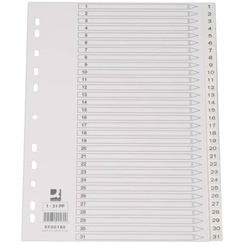 q-connect-divisore-numerico-bianco-22-5x29-7-cm-ppl-1-31-kf00180