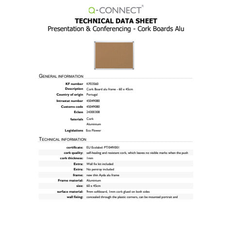q-connect-ec-pannello-sughero-60x45-cm-cornice-alluminio-kf03560