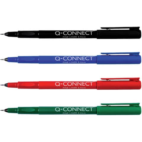 q-connect-fineliner-0-4-mm-nero-conf-10-pezzi-kf25007