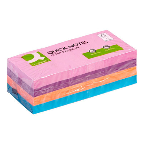 q-connect-foglietti-riposizionabili-70-g-mq-assortiti-ultra-38x51-mm-12-blocchetti-100-ff-kf02516