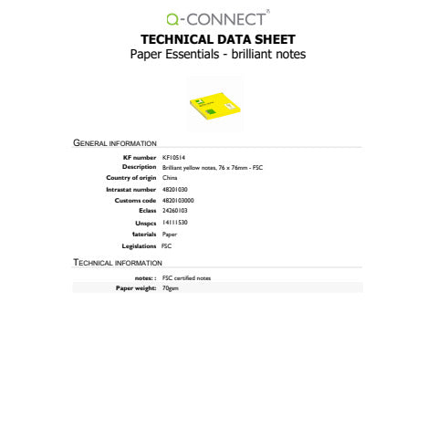 q-connect-foglietti-riposizionabili-70-giallo-neon-76x76-mm-6-blocchetti-80-ff-kf10514