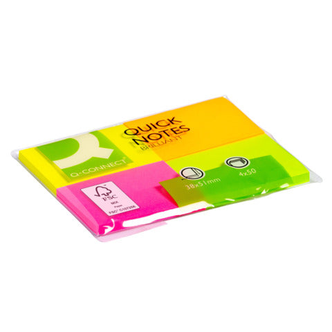 q-connect-foglietti-riposizionabili-g-mq-colori-intensi-38x51-mm-4-blocchetti-50-ff-kf10510