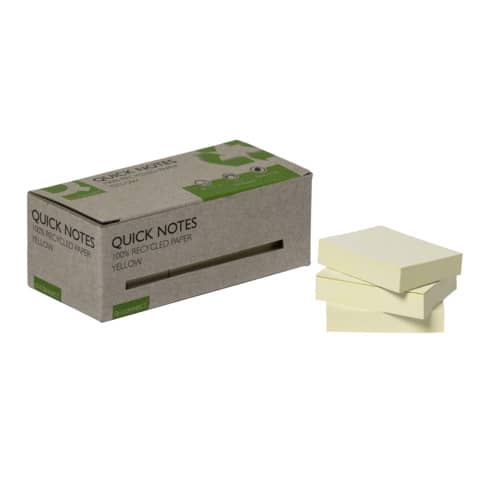 q-connect-foglietti-riposizionabili-riciclati-gialli-conf-12-blocchetti-100-fogli-38x51-mm-giallo-kf17323