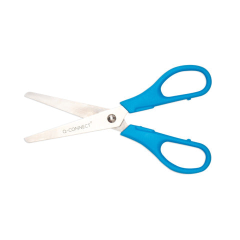 q-connect-forbici-bricolage-blister-rosso-blu-13-5-cm-e-kf01229-ia