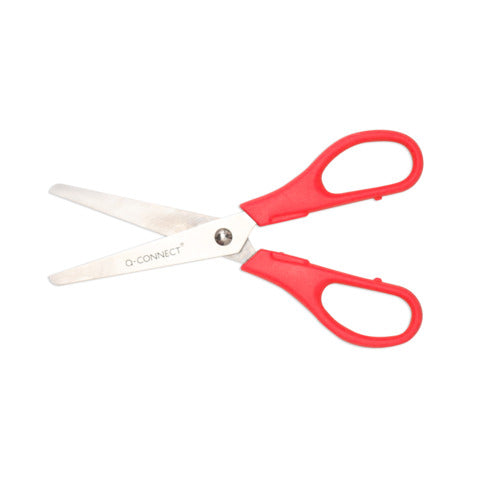 q-connect-forbici-bricolage-blister-rosso-blu-13-5-cm-e-kf01229-ia