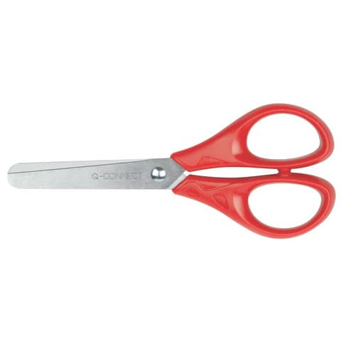 q-connect-forbici-decoupage-acciaio-punta-rotonda-colori-assortiti-rosso-blu-13-cm-kf15295