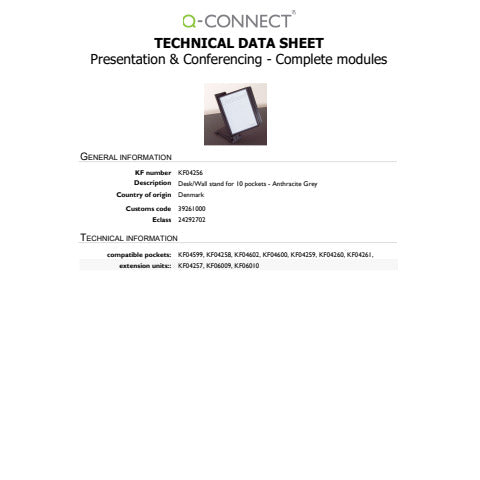 q-connect-leggio-tavolo-parete-plastica-grigio-antracite-kf04256