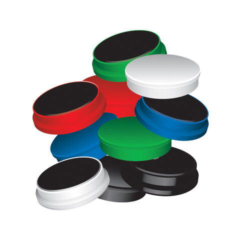 q-connect-magneti-lavagne-bianche-25-mm-colori-assortiti-conf-10-pz-kf02643