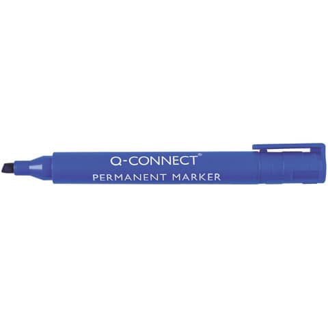 q-connect-marcatore-permanente-punta-scalpello-1-2-5-mm-blu-kf26043