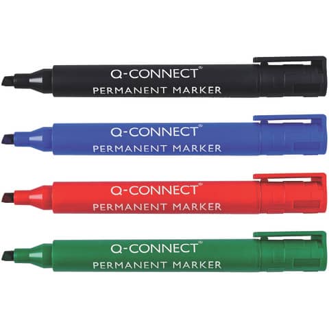 q-connect-marcatore-permanente-punta-scalpello-1-2-5-mm-rosso-kf26044