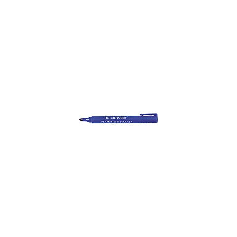 q-connect-marcatore-permanente-punta-tonda-2-3-mm-blu-kf26046