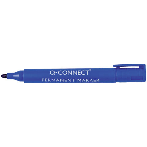 q-connect-marcatore-permanente-punta-tonda-2-3-mm-blu-kf26046