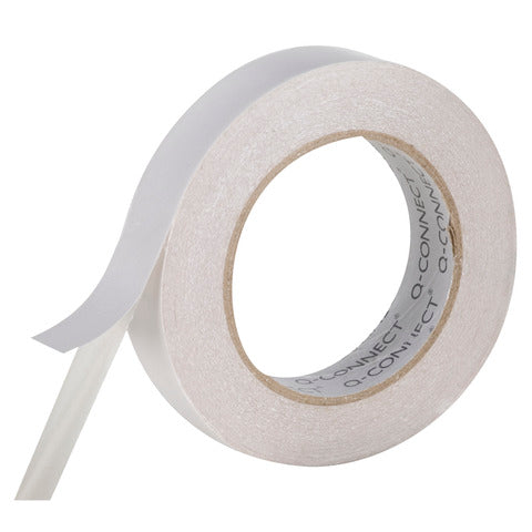 q-connect-nastro-biadesivo-90-m-conf-6-pezzi-25-mm-x-33-m-kf02221