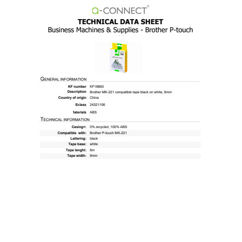 q-connect-nastro-compatibile-brother-mk-221-9-mm-x-8-m-nero-bianco-kf18863