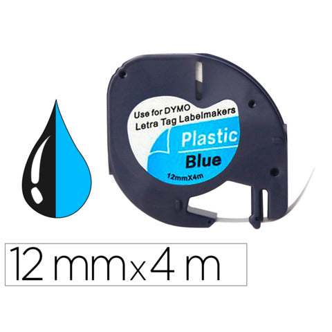 q-connect-nastro-compatibile-etichettatrici-dymo-letratag-nero-blu-12-mm-x-4-m-kf18842