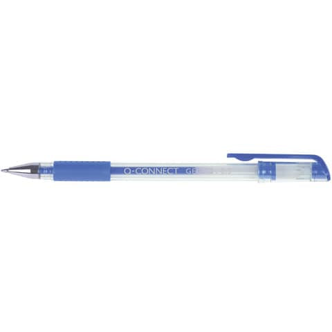 q-connect-penna-sfera-inchiostro-gel-cappuccio-0-35-mm-blu-conf-10-kf21717