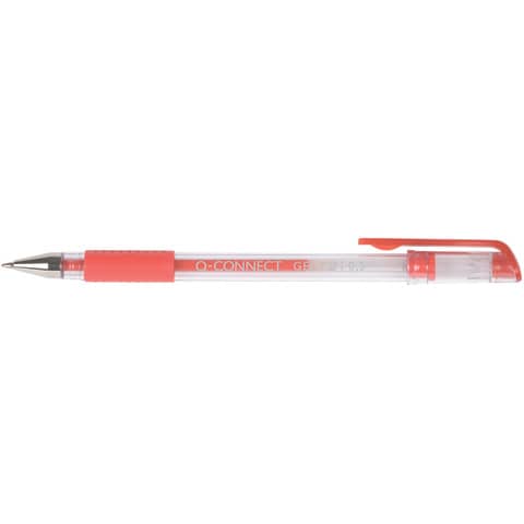 q-connect-penna-sfera-inchiostro-gel-cappuccio-0-35-mm-rosso-conf-10-kf21718