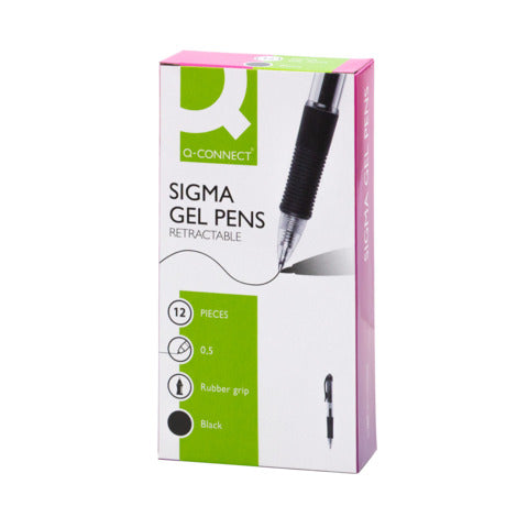 q-connect-penna-sfera-inchiostro-gel-sigma-m-nero-kf00381